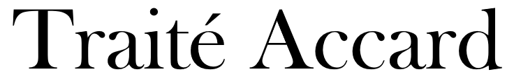 Traité Accard