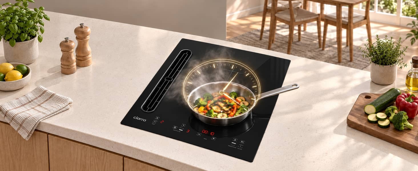 Minuterie intégrée : programmez votre cuisson en toute sérénité