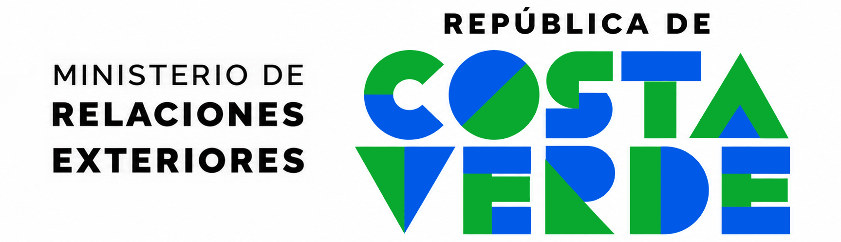 Logotype officiel du Ministère des relations extérieures de la République de Costa Verde