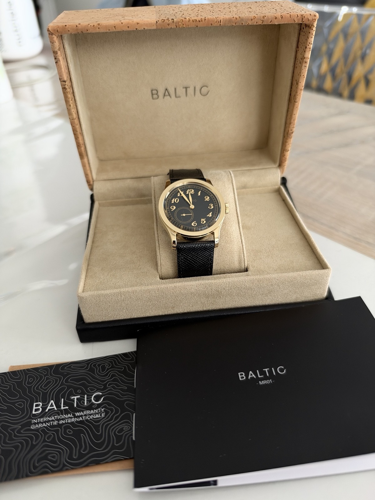[Vends] Baltic MR01"Classic" PVD Doré - Noir Gr1s