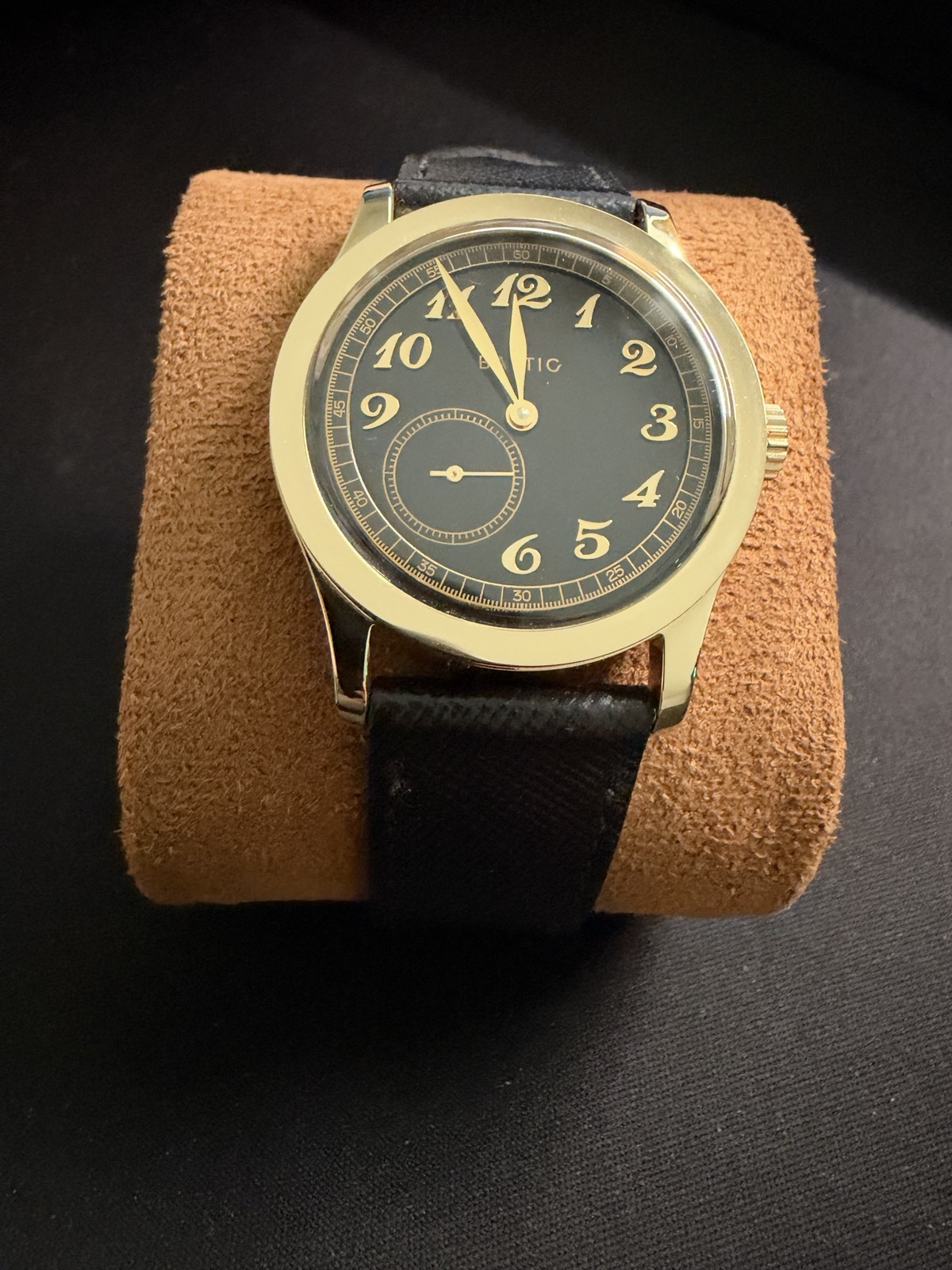 [Vends] Baltic MR01"Classic" PVD Doré - Noir K75c
