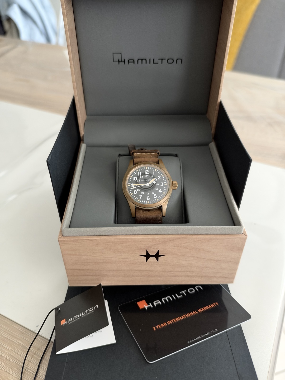 [Vends] Hamilton Khaki Field Mechanical Bronze U5vm