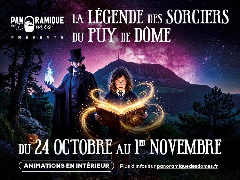 LA LÉGENDE DES SORCIERS DU PUY DE DÔME !
