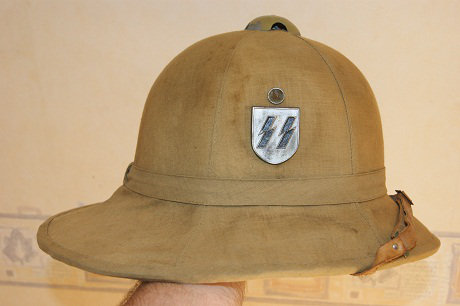 Casque tropical de la Waffen SS. 600263792